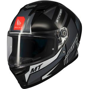 Integralna motociklistička kaciga MT Stinger 2 Tron crno-siva