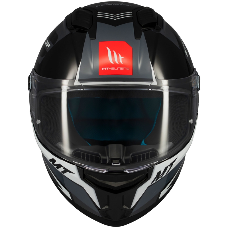 Integralna motociklistička kaciga MT Stinger 2 Tron crno-siva