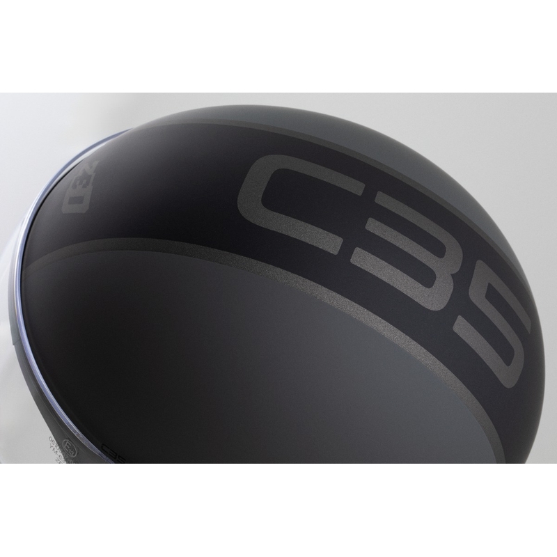 Otvorena kaciga ZED C35 sivo-crna mat