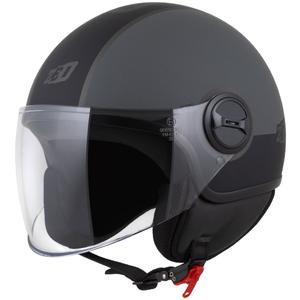 Otvorena kaciga ZED C35 sivo-crna mat