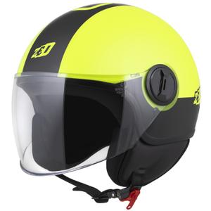 Otvorena kaciga ZED C35 fluo žuto-crna