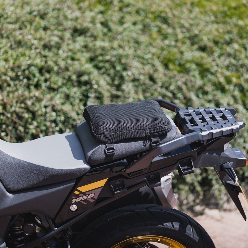 Oxford Air Seat Pillion i Enduro crna podloga na napuhavanje iznad suvozačevog sjedala