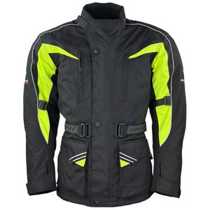 Roleff Kodra motoristička jakna crno-fluo žuta