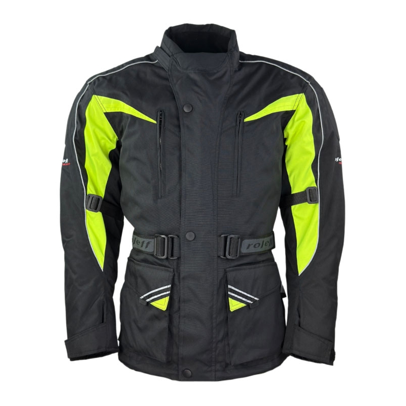 Roleff Kodra motoristička jakna crno-fluo žuta