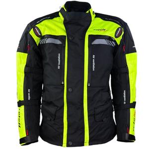 Roleff Kodra Enduro motoristička jakna crno-fluo žuta