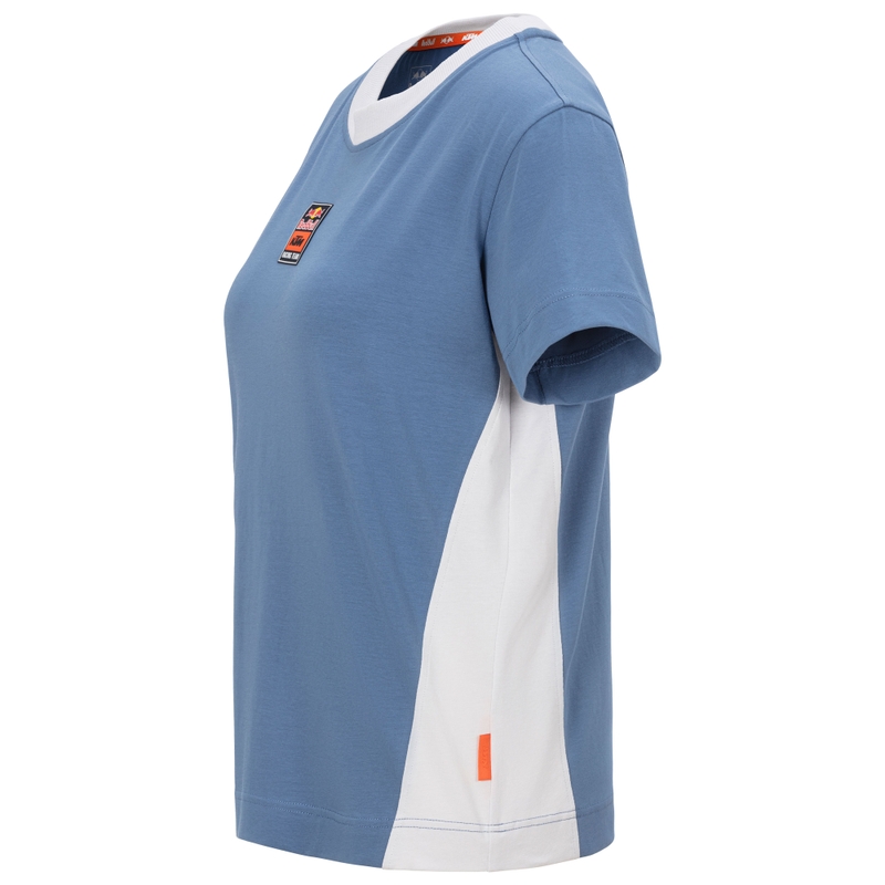 KTM Dusk ženska majica plavo-siva