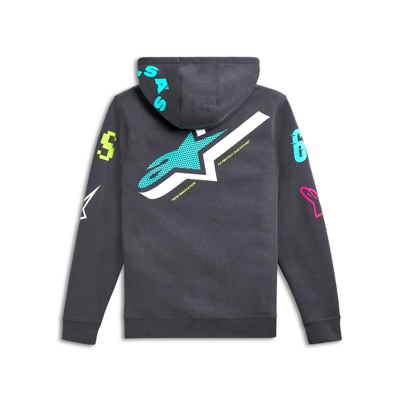 Alpinestars Varigate majica s kapuljačom tamno siva