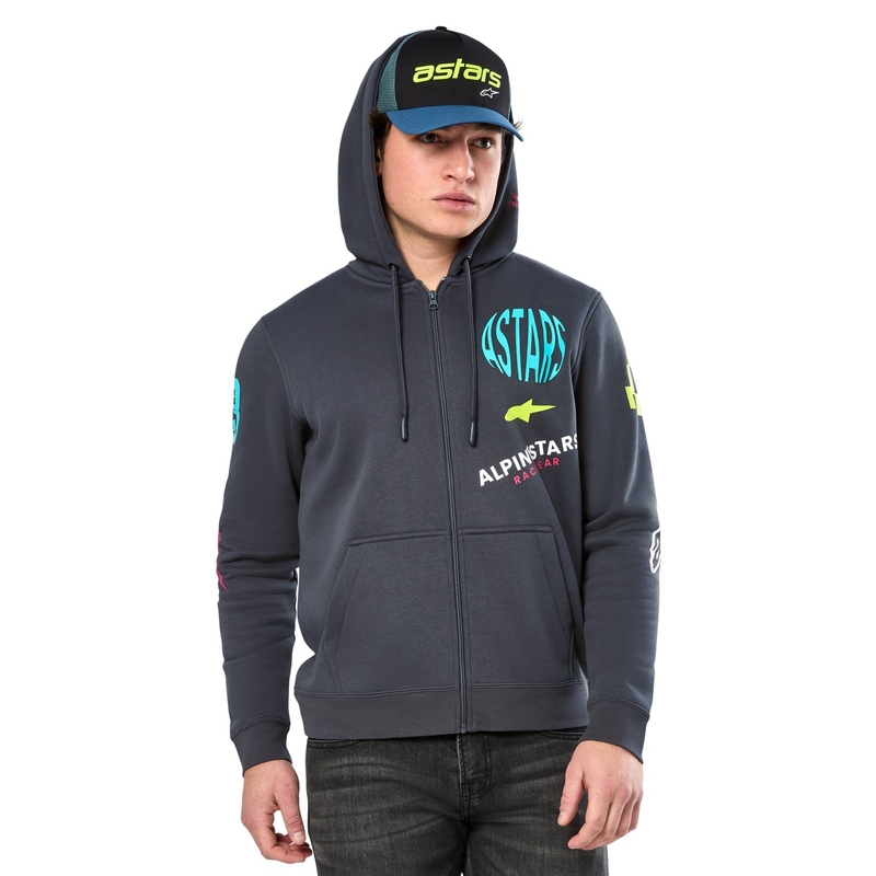 Alpinestars Varigate majica s kapuljačom tamno siva