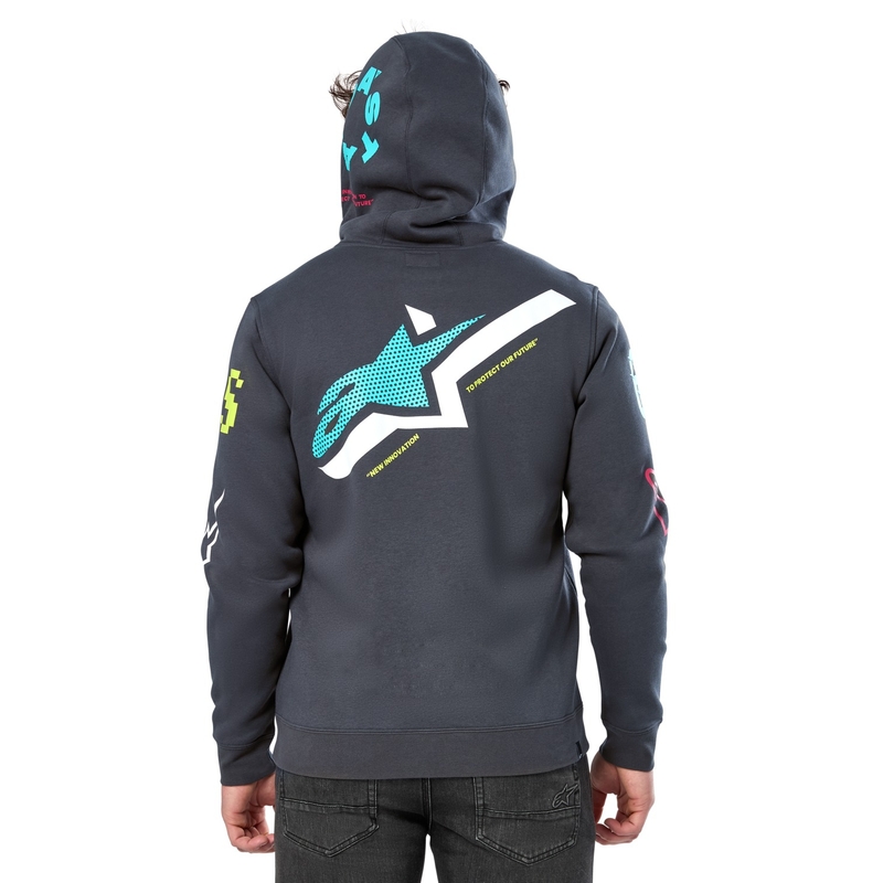 Alpinestars Varigate majica s kapuljačom tamno siva