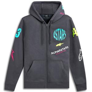 Alpinestars Varigate majica s kapuljačom tamno siva