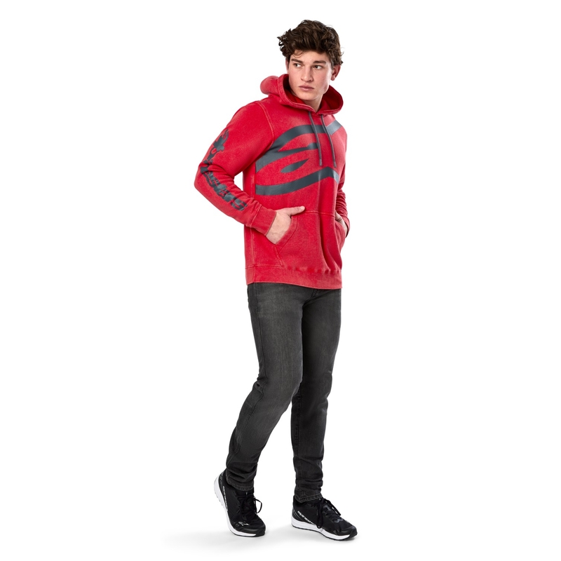 Alpinestars Unbound Hoodie crvena