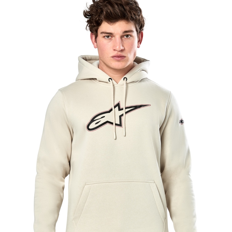 Alpinestars Insignia majica s kapuljačom bijele boje