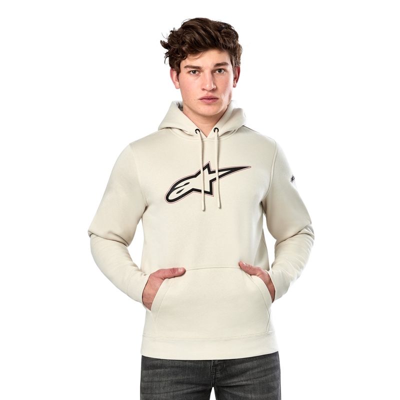 Alpinestars Insignia majica s kapuljačom bijele boje