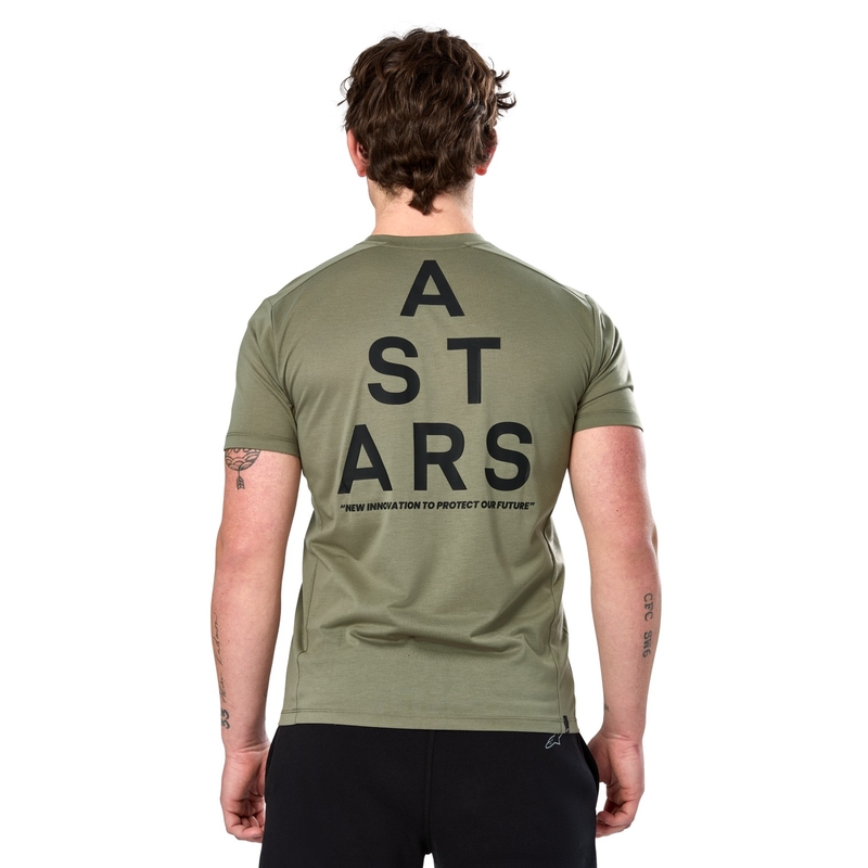 Alpinestars Attrition Performance majica kratkih rukava svijetlo zelena