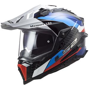 Enduro motociklistička kaciga LS2 MX701 C Explorer Frontier crno-plava