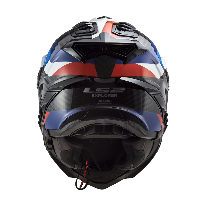Enduro motociklistička kaciga LS2 MX701 C Explorer Frontier crno-plava