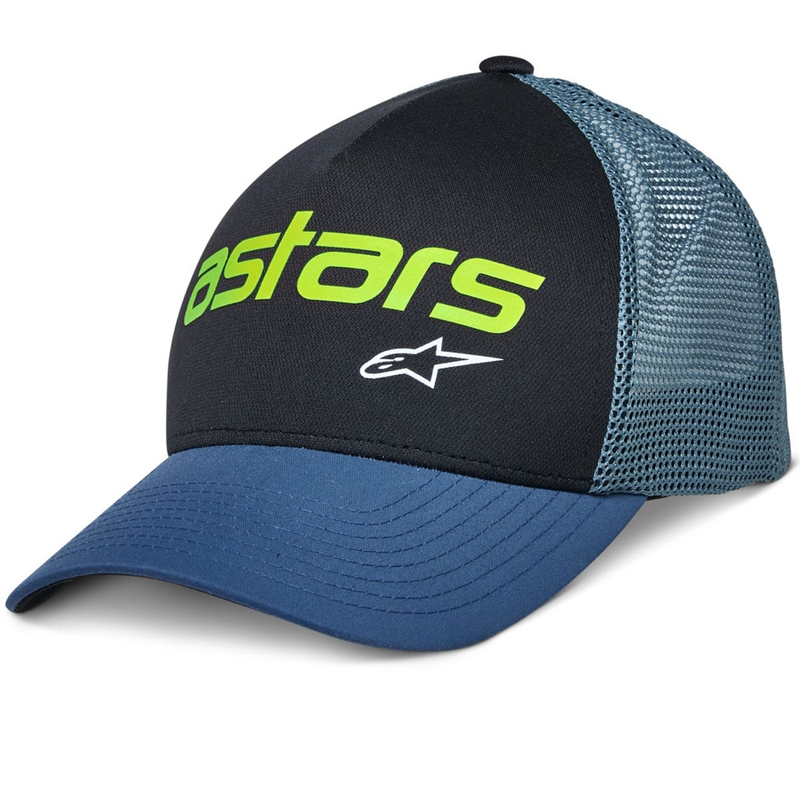 Alpinestars Vital Trucker kapa crno-plavo-zelena