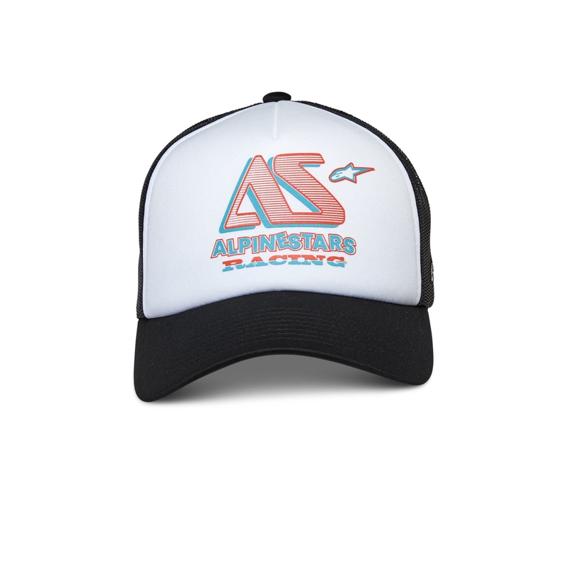 Alpinestars Ayess Trucker Cap bijelo-crna