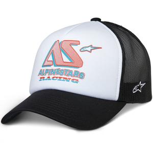 Alpinestars Ayess Trucker Cap bijelo-crna
