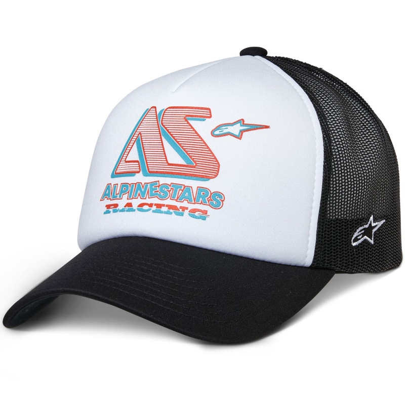 Alpinestars Ayess Trucker Cap bijelo-crna