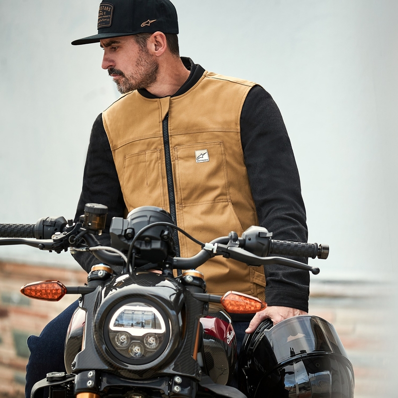Alpinestars Tech-Air®3 V2 Canvas sustav zračni prsluk crni