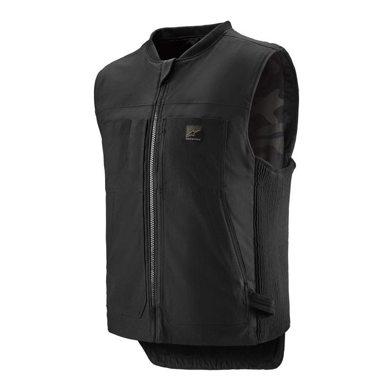Alpinestars Tech-Air®3 V2 Canvas sustav zračni prsluk crni