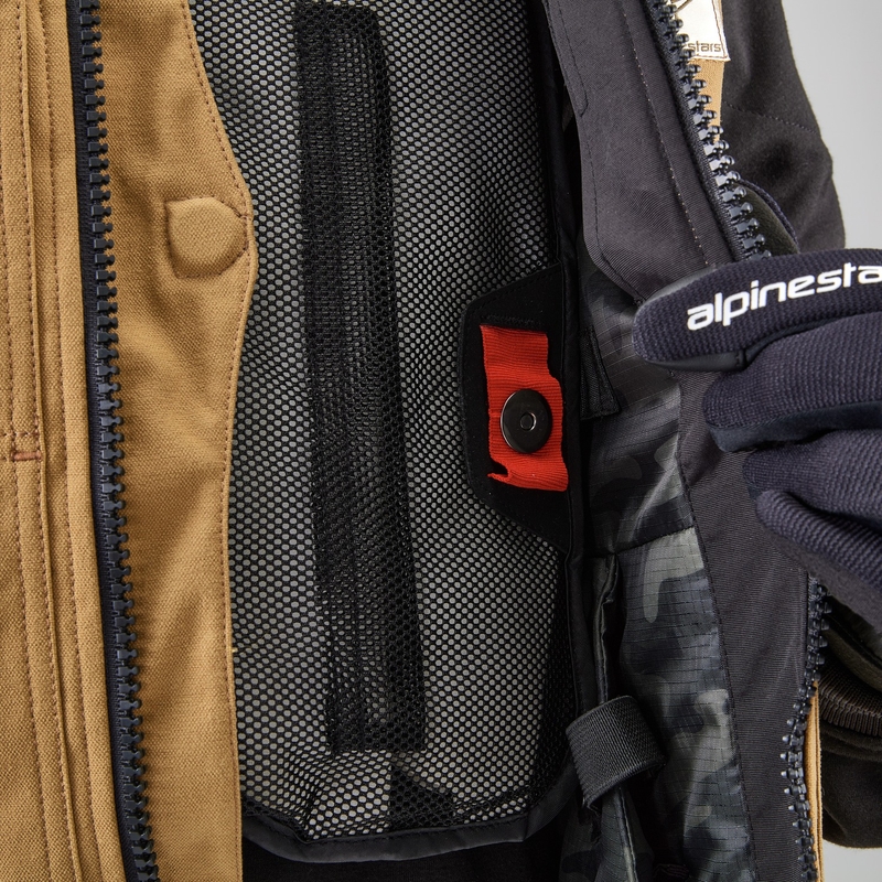Alpinestars Tech-Air®3 V2 Canvas sustav zračni prsluk crni