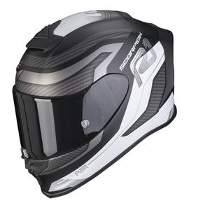 Full face motociklistička kaciga SCORPION EXO-R1 EVO AIR VATIS crno-bijela - II. kvaliteta