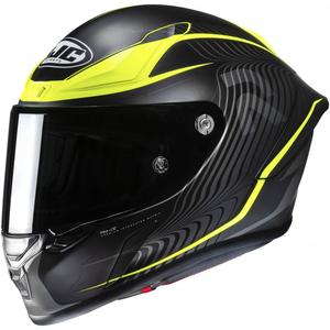 Motociklistička kaciga koja pokriva cijelo lice HJC RPHA 1 Lovis MC3HSF crno-fluo žuta