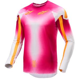 Alpinestars Supertech SX AFD Motocross dres Limited Edition MIG Fluo Pink-White-Orange