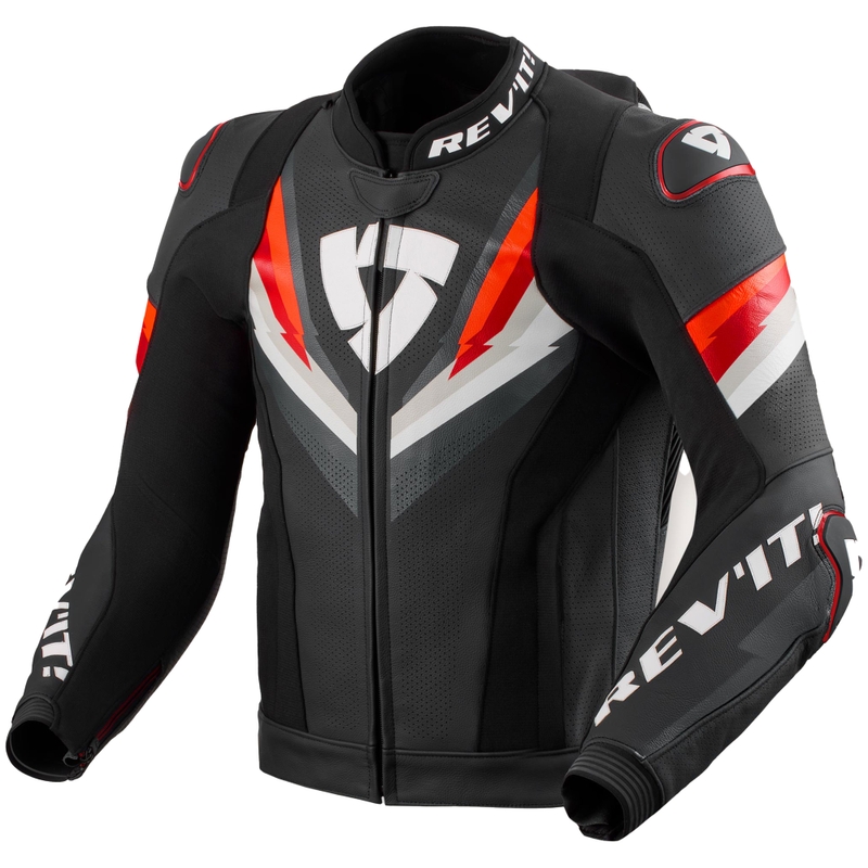Revit Quantum 3 Pro motoristička jakna crno-crvena