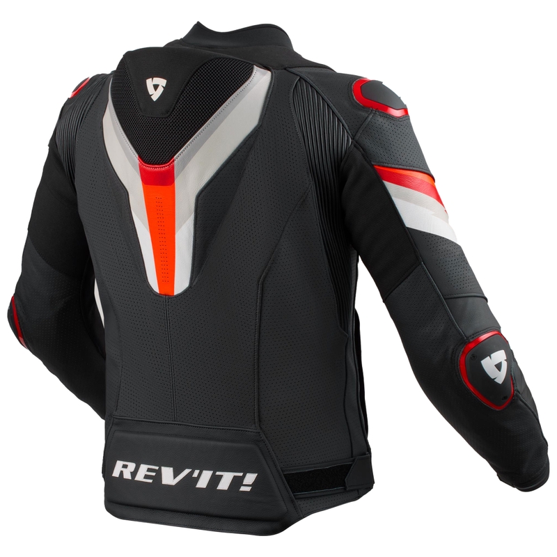 Revit Quantum 3 Pro motoristička jakna crno-crvena