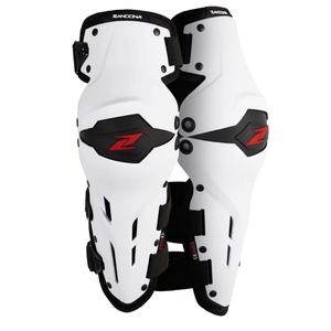 Motociklistički štitnici za koljena Zandona X-Treme Kneeguard bijelo-crni