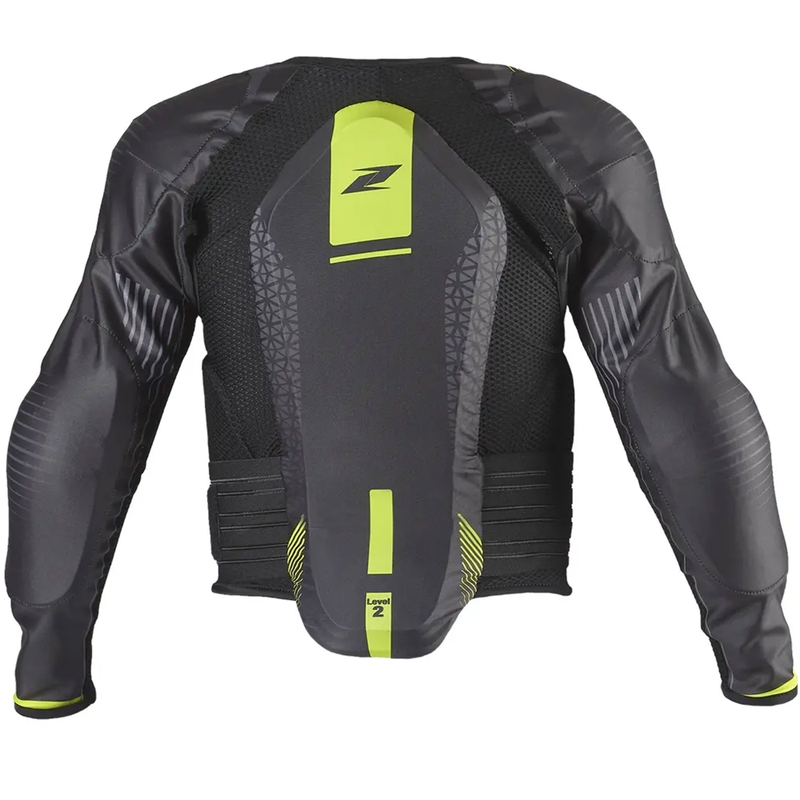 Dječja zaštita za tijelo Zandona Netcube Jacket X7 crno-fluo žuta 121 - 135 cm