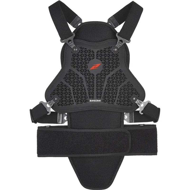 Štitnik za kralježnicu i prsa Zandona Netcube Armor X6 crni 158 - 167 cm