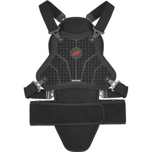 Štitnik za kralježnicu i prsa Zandona Netcube Armor X7 crni 168 - 177 cm