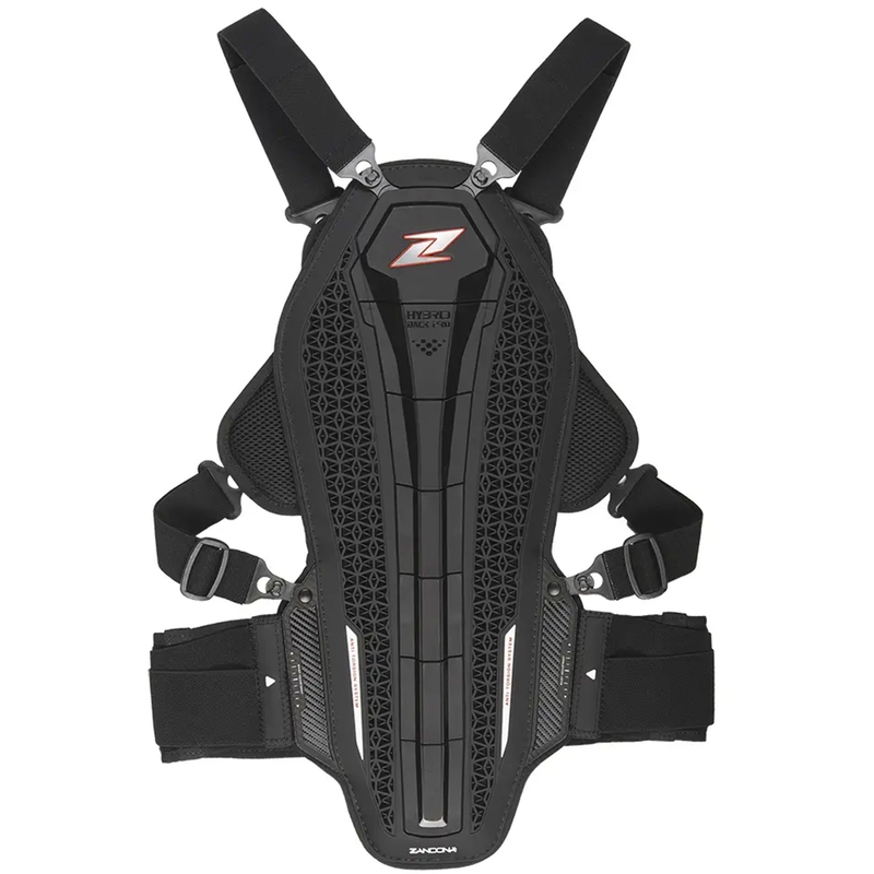 Štitnik za kralježnicu i prsa Zandona Hybrid Armor X6 crni 158 - 167 cm