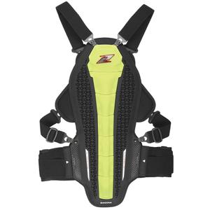 Zandona Hybrid Armor X7 štitnik za kralježnicu i prsa fluo žuta 168 - 177 cm