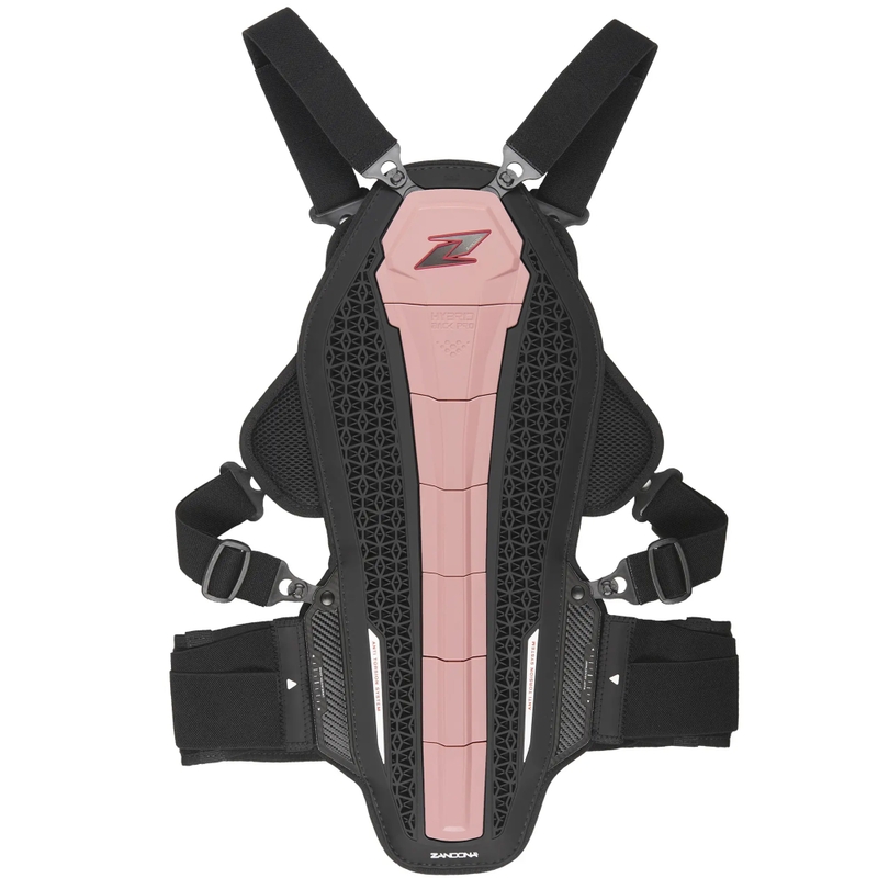 Štitnik za kralježnicu i prsa Zandona Hybrid Armor X7 roza 168 - 177 cm