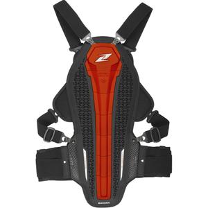 Štitnik za kralježnicu i prsa Zandona Hybrid Armor X7 crveni 168 - 177 cm