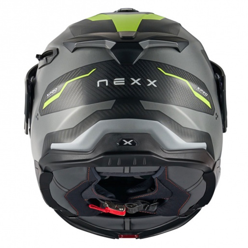 Motociklistička kaciga na preklop Nexx X.Lifecountry Terra mat sivo-fluo žuta rasprodaja