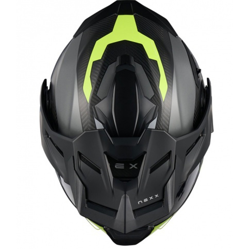 Motociklistička kaciga na preklop Nexx X.Lifecountry Terra mat sivo-fluo žuta rasprodaja