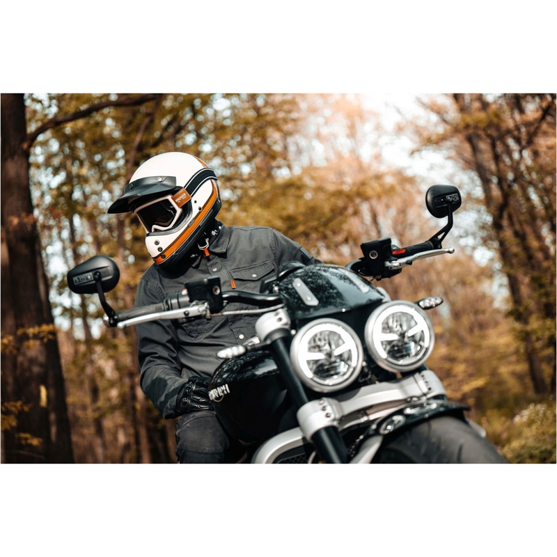 HJC V60 Scoby MC7 full face motociklistička kaciga bež-crno-narančasto-siva