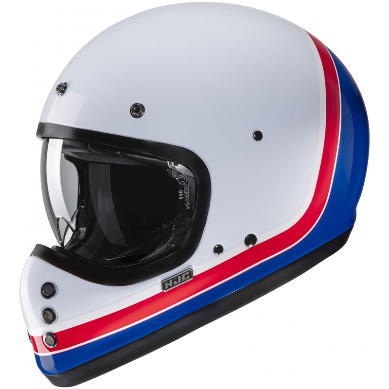 Integralna motociklistička kaciga HJC V60 Scoby MC21 bijelo-crveno-plava