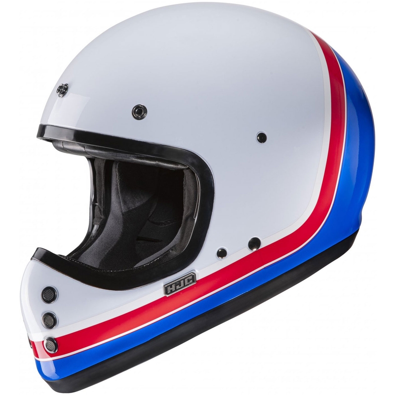 Integralna motociklistička kaciga HJC V60 Scoby MC21 bijelo-crveno-plava
