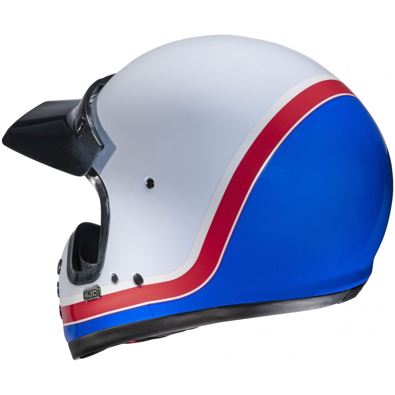 Integralna motociklistička kaciga HJC V60 Scoby MC21 bijelo-crveno-plava