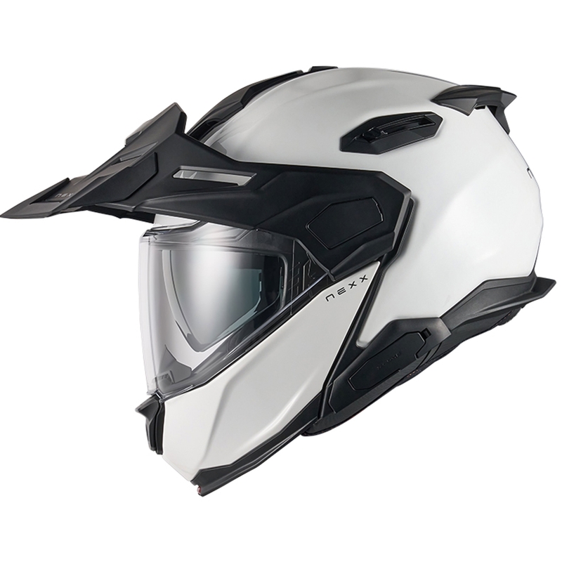 Motociklistička kaciga na preklop Nexx X.Lifecountry Obična bijela rasprodaja