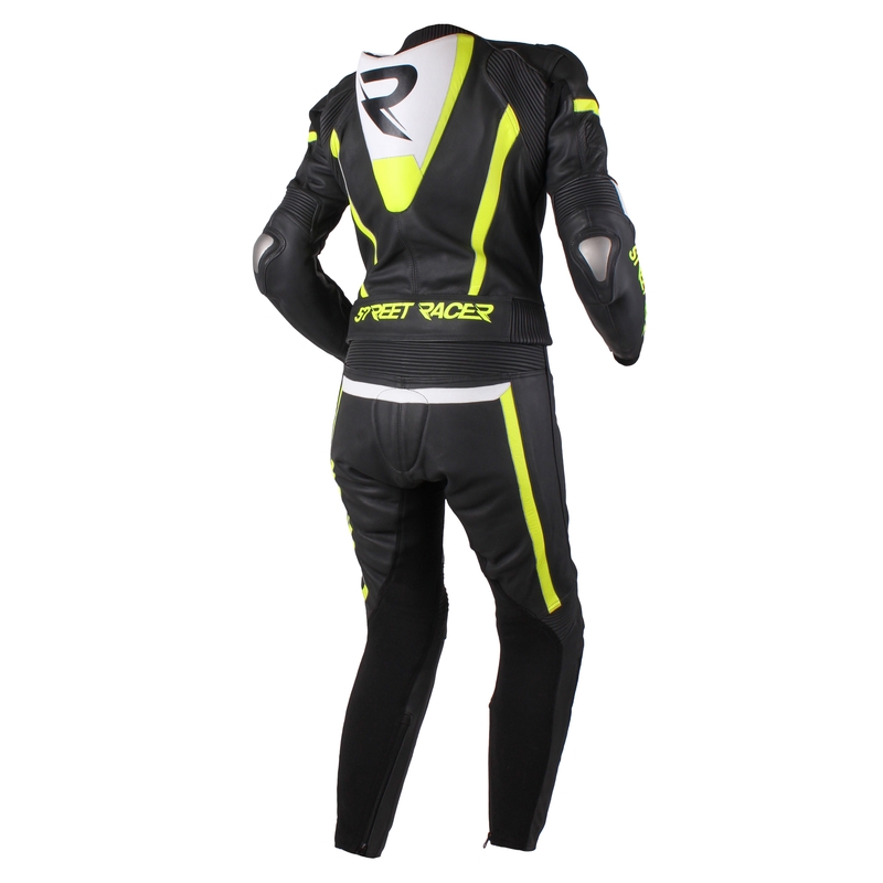 Ženskog kombinezona Street Racer Dafne crno-bijelo-fluo žuta rasprodaja
