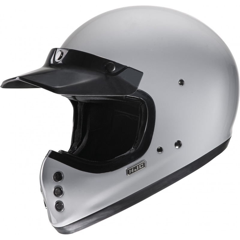 HJC V60 Solid integralna motociklistička kaciga sive boje