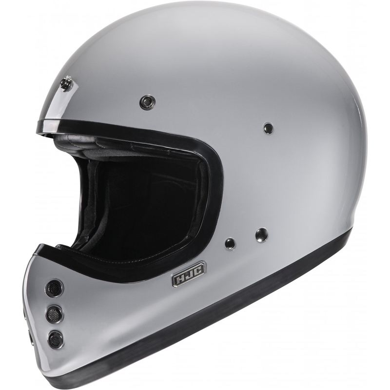HJC V60 Solid integralna motociklistička kaciga sive boje